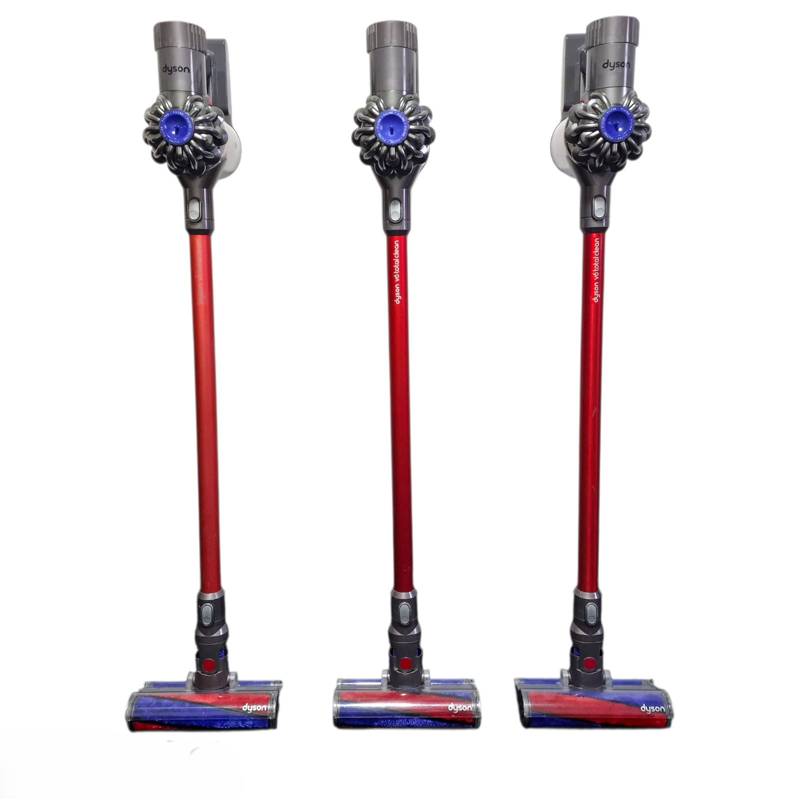 Refurbished Dyson V6 Fluffy Cordless Vacuum Cleaner New Battery & Filters